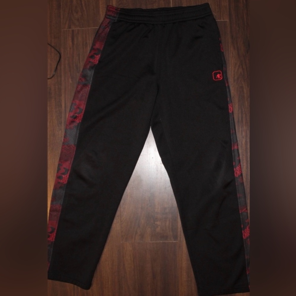 AND1 Black and Red Sweatpants